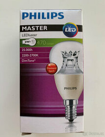 Žárovka Philips Master Ledluster 6W E14 2700 K