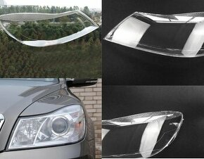 Kryty světel Octavia 2 Po faceliftu sada (L+P)