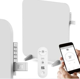 Infračervený panel, IR KOVOVÝ 450W WiFi TUYA