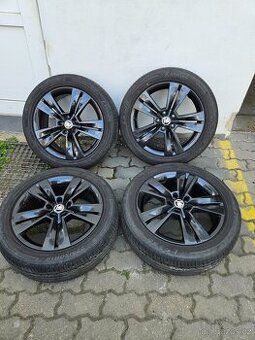 R18 Alu disky Škoda Mytikas 7,0J x 18 ET 45 + pneu