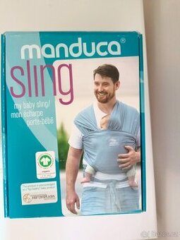 Elastický šatek Manduca Sling hnědý