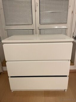 Komoda IKEA Malm bílá 80x78 cm
