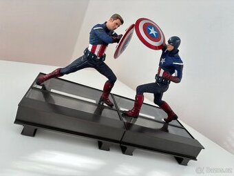 Captain America 2012 & 2023 Iron Studios 1:10 figúrky