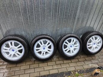 Alu kola 5x100 R16 s pneu 205/55 R16