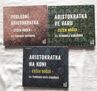 Audioknihy (CD) série Aristokratka od Evžena Bočka