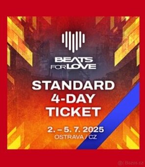 Beats for love vstupenka