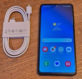 ⭐ Samsung Galaxy A52s 5G černá 128GB - prasklé sklo. ⭐