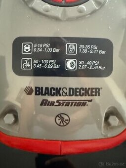 Black+Decker Kompresor ASI300, 11 Bar na 12 V i 220 V