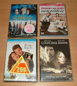 DVD - 4x - mix žánrů