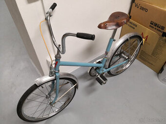 Starý detsky bicykel kovodružstvo Mladá Boleslav