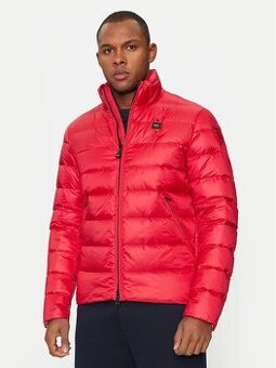 BLAUER PÁNSKÁ LUXUSNÍ PÉŘOVÁ BUNDA M -RED