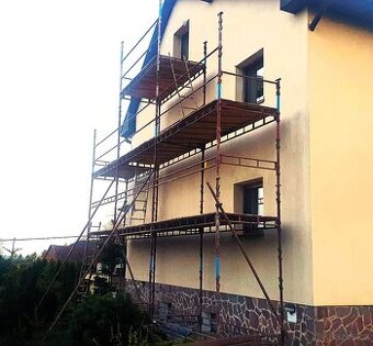 HAKI lešení 8 polí a doplňky 80 000 Kč