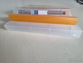 Plastové desky / pořadače - A4 - 4 kroužkové - průsvitné