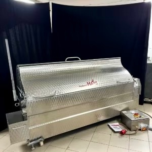 Zánovní nerezová příčí vana Hubert Haas