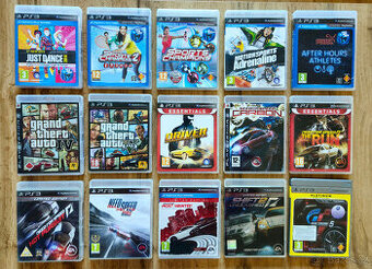 Moje sbírka her na PS3 - zajímavé kousky :)