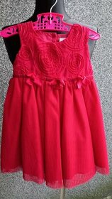 Červené šatičky vel. 6-9m zn. TU