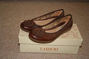 baleríny kožené 38