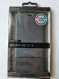 Kryt pouzdro pro SAMSUNG A8 2018 nový černý