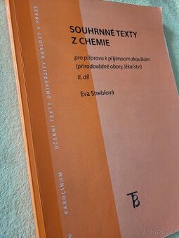 Souhrnné texty z Chemie pro přijímací zkoušky na VŠ