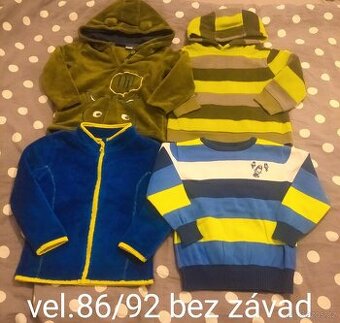 Trička,mikiny, kalhoty 86-98 kluk