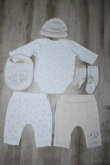 2x TEPLÁKY/TEPLÁČKY+BODYČKO, ZN.F&F, VEL.62