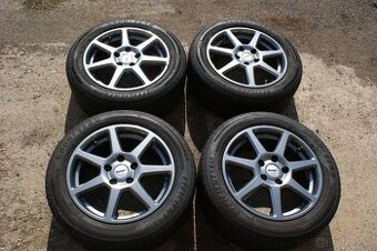 pekna sada grafitovych alu kol R16 Seat Audi Skoda VW