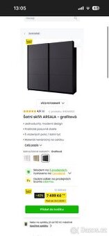 Šatní skříň Arsala