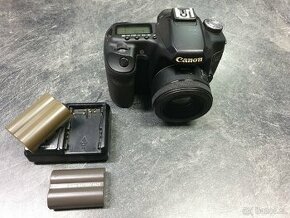Canon eos 50d, 2x baterie, objektiv 50mm
