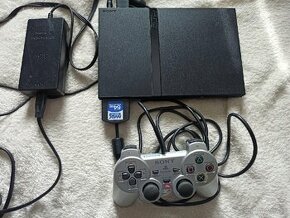 PS2 PlayStation 2 Slim + Hry