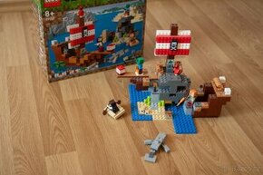 LEGO Minecraft 21152 Dobrodružství pirátské lodi