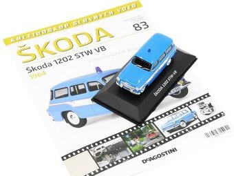 Model auta Škoda 1202 STW VB.   M 1:43
