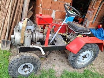 Malotraktor domácí výroby - 1