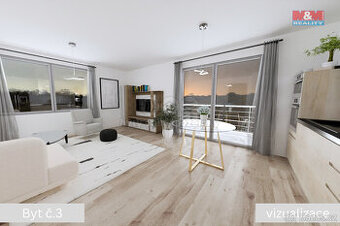 Prodej bytu 2+kk, 63 m², Žleby