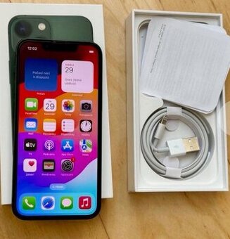 iPhone 13 Green 128GB Stav/ nového 📱