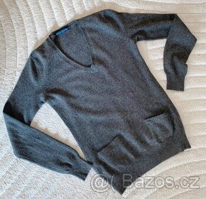 100% kašmír - Kašmírový svetr zn. Ralph Lauren
