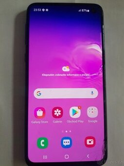 Samsung Galaxy S10e 128gb funkční lehce popraskaný