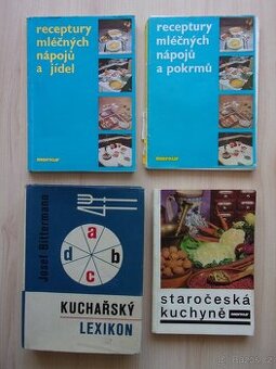 4x OSVĚDČENÁ KUCHAŘKA - RECEPTURY POKRMŮ, STAROČESKÁ
