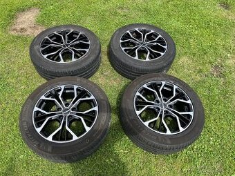 ALU kola GMP ITALIA 5x112 ET 45 pneu 225/55 R17 pěkné pneu