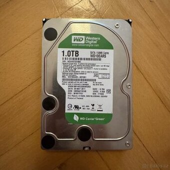 WD Caviar Green 1TB 3,5" SATA II 5400 RPM (WD10EARS)