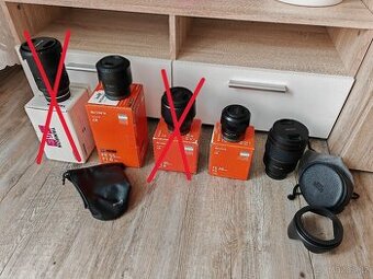 Objektivy Sony E, pro FE