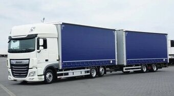 DAF XF480 - 6x2 - Průjezdná souprava – EURO 6