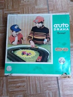 Retro hračky autodráha