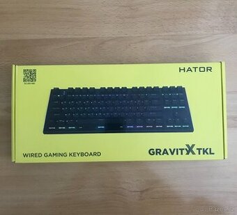 NOVÁ - Herní klávesnice - HATOR Gravity X TKL