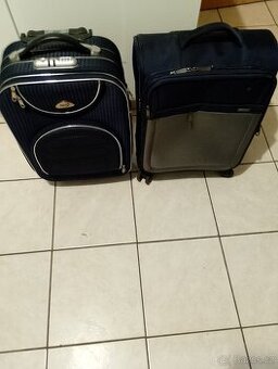 Cestovní kufry 2ks.při odběru obou cena 600kč.kus