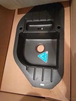 Rohový dřez nový granit