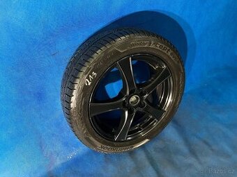 orig ALU Škoda černé 215/55/R17 Hankook Winter - 1