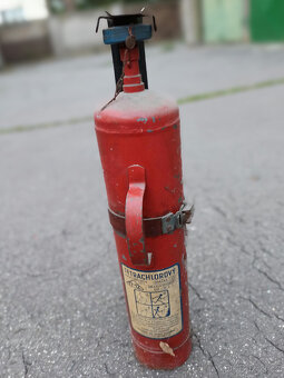 Retro hasicí přístroj