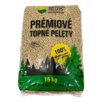 Dřevěné pelety Premium Pellets EN+A1, Stora Enso nebo Tiger