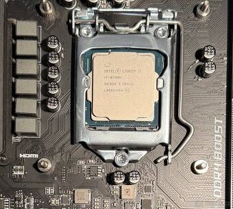 Intel Core i7-8700K socket 1151 6C/12T TB až 4700