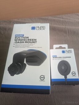 Quadlock suction mount+ bezdrátová nabíječka